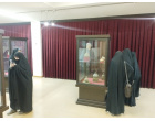 بازدید طلاب مدرسه علمیه صادقیه تبریز از موزه تاریخ مؤسسه تاریخ و فرهنگ ایران