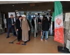آیت الله کعبی و هیئت همراه از موزه تاریخ مؤسسه تاریخ و فرهنگ ایران دانشگاه تبریز بازدید بعمل آوردند