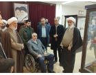 آیت الله کعبی و هیئت همراه از موزه تاریخ مؤسسه تاریخ و فرهنگ ایران دانشگاه تبریز بازدید بعمل آوردند